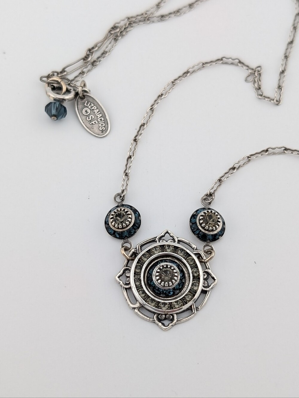 VintageLiz Palacious Swarovski Crystal Art Deco Necklace